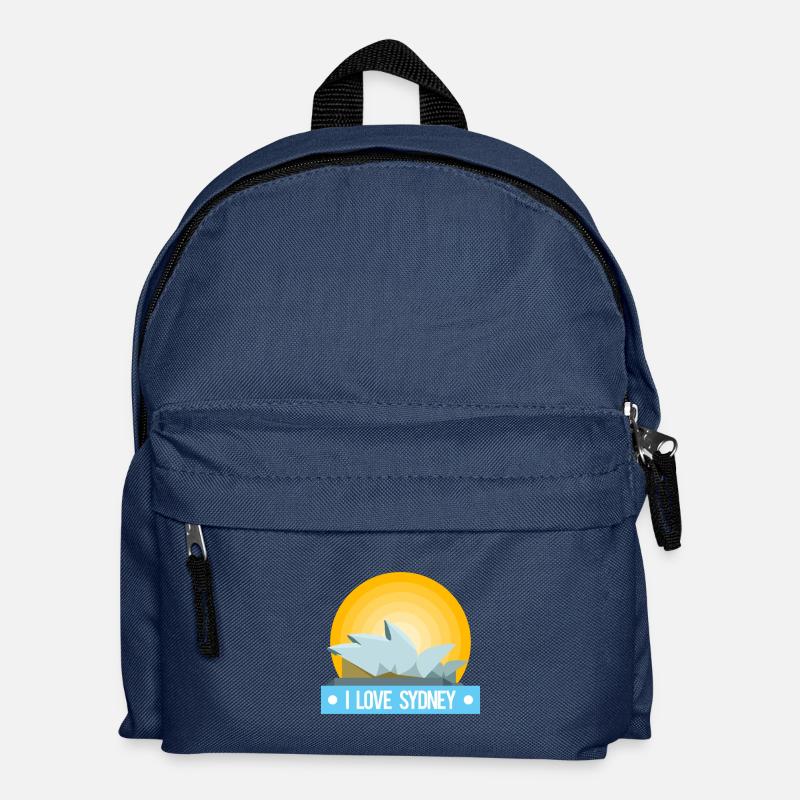 I love Sidney - Kids' Backpack - navy