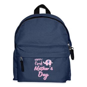 Mom - Mum - Mom - Mothers Day - Mom - Gift - Kids' Backpack - navy - Front