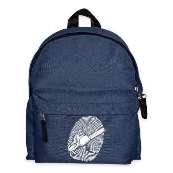 BOIS SCIE TRONCONNEUSE CADEAUX FOREST RANGERS DE CARRIÈRE - Sac à dos Enfant - bleu marine - Devant