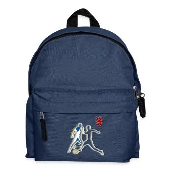 scotland football soccer player - Kids' Backpack - navy - Front