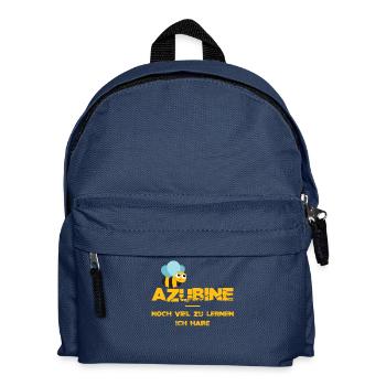 Azubiene Azubine Geschenkidee T-Shirt - Kinder Rucksack - Navy - Vorne