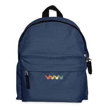 Drums 70s Style - Kids' Backpack - navy - Front