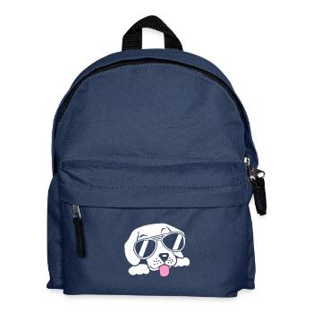 Dog Pet Gift Dog lover Sunglasses - Kids' Backpack - navy - Front