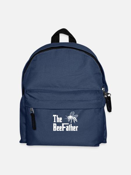 Das BeeFather Bienen-Insekten-Geschenk - Kinder Rucksack - Navy