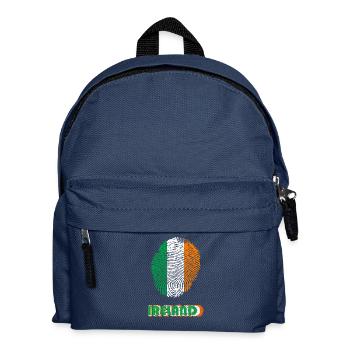 IRELAND, IRELAND DNA FINGERPRINT - Kids' Backpack - navy - Front