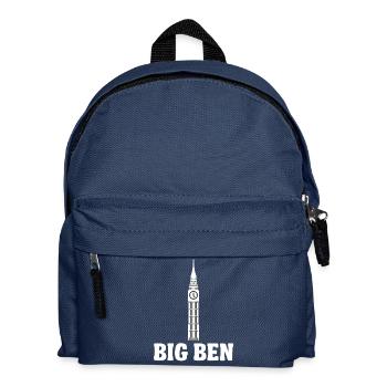 Big Ben place cool gift - Kids' Backpack - navy - Front