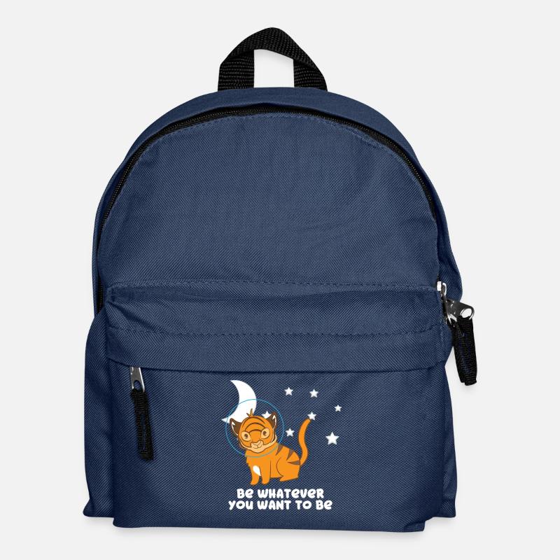 Tiger - Tiger Fan - Tiger Lover - Be Yourself - Kids' Backpack - navy