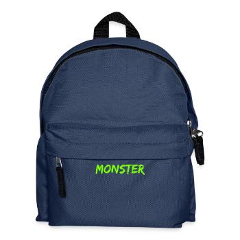 monstre - Sac à dos Enfant - bleu marine - Devant