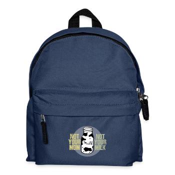 Pas votre lait - Sac à dos Enfant - bleu marine - Devant
