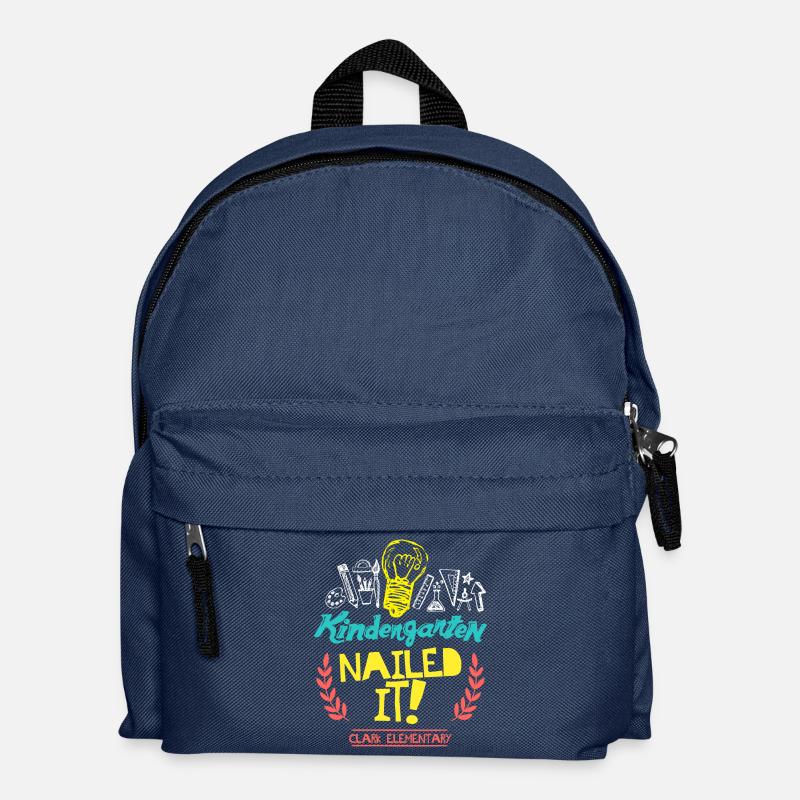 Kindergarten genagelt es Clark Elementary - Kinder Rucksack - Navy
