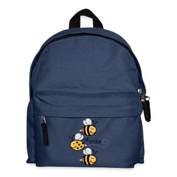 Be different - be yourself - Biene - Bee - 3C - Kinder Rucksack - Navy - Vorne