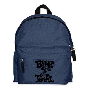 Balance und Kontrolle Bike Trial - Kinder Rucksack - Navy - Vorne
