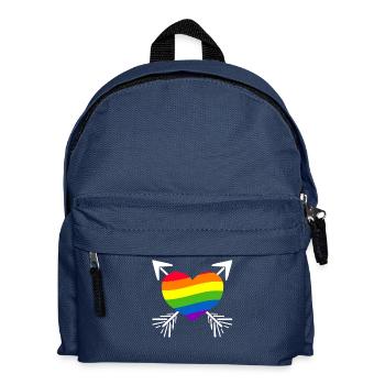 Arc-en-ciel - Sac à dos Enfant - bleu marine - Devant