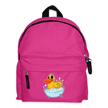 Canard en plastique - Sac à dos Enfant - fuchsia - Devant