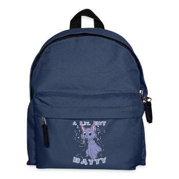 Chauve-souris mignonne Halloween - Sac à dos Enfant - bleu marine - Devant