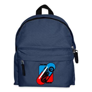 Nehmen Sie Ihre Medizin Pille naked bike Motorrad - Kinder Rucksack - Navy - Vorne