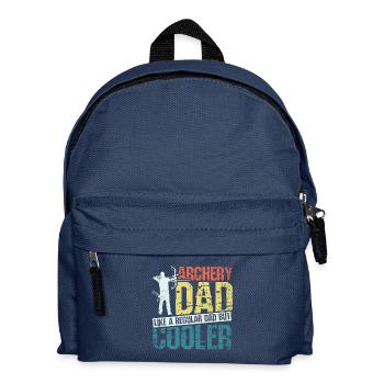Fête des pères Tir à l’arc Cool Dad - Sac à dos Enfant - bleu marine - Devant