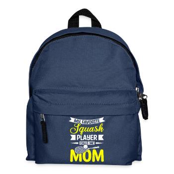 Mon joueur de squash préféré m’appelle maman - Sac à dos Enfant - bleu marine - Devant