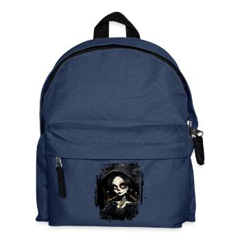 Cute gothic girl - Kids' Backpack - navy - Front