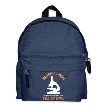 Histology Mom like regular Mom But cell-sational - Kids' Backpack - navy - Front
