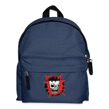 Chaos Skull Mask Freak - Kids' Backpack - navy - Front