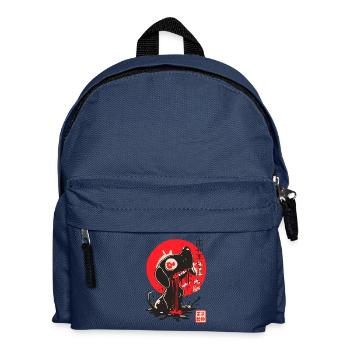 Petit chien japonais de l’horreur - Sac à dos Enfant - bleu marine - Devant