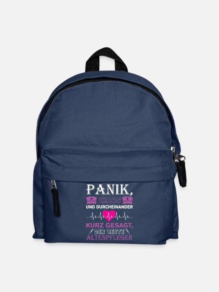 Altenpfleger Geschenk Altenpflege Pflegefachkraft - Kinder Rucksack - Navy