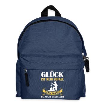 Schornsteinfeger Herren - Kinder Rucksack - Navy - Vorne