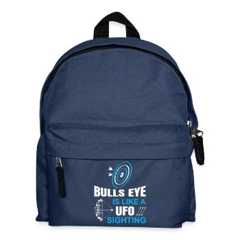 Bogenschießen Bogenschütze - Kinder Rucksack - Navy - Vorne