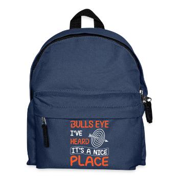 Bogenschießen Bogenschütze - Kinder Rucksack - Navy - Vorne