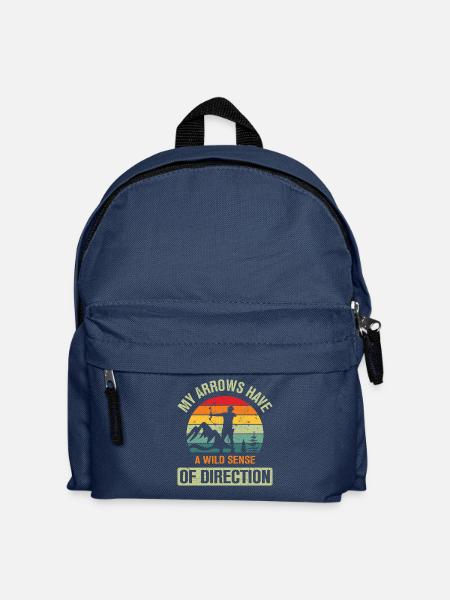 Bogenschießen Bogenschütze - Kinder Rucksack - Navy