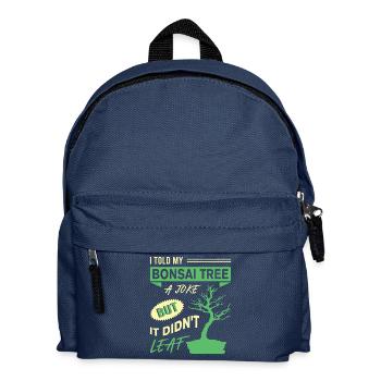 Bonsai Tree - Kinder Rucksack - Navy - Vorne