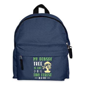 Bonsai Tree - Kinder Rucksack - Navy - Vorne