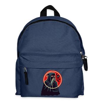 Mysterious Magician – Dark Wizardry - Kids' Backpack - navy - Front