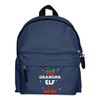 elf haha Zeichenfläche 1 Kopie 2 - Kinder Rucksack - Navy - Vorne