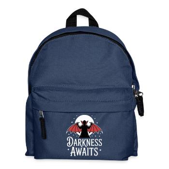 VAMPIRES, DARKNESS AWAITS - Kids' Backpack - navy - Front