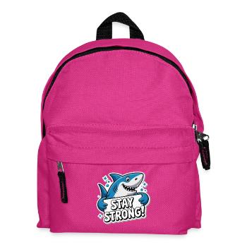 REQUIN, RESTE FORT - Sac à dos Enfant - fuchsia - Devant