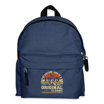 1935 Vintage Retro 90 Year Birthday Gift - Kids' Backpack - navy - Front