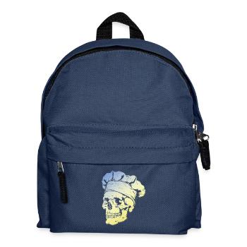 Chef Skull - Kids' Backpack - navy - Front