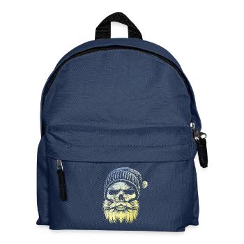 Lumberjack Skull - Kids' Backpack - navy - Front