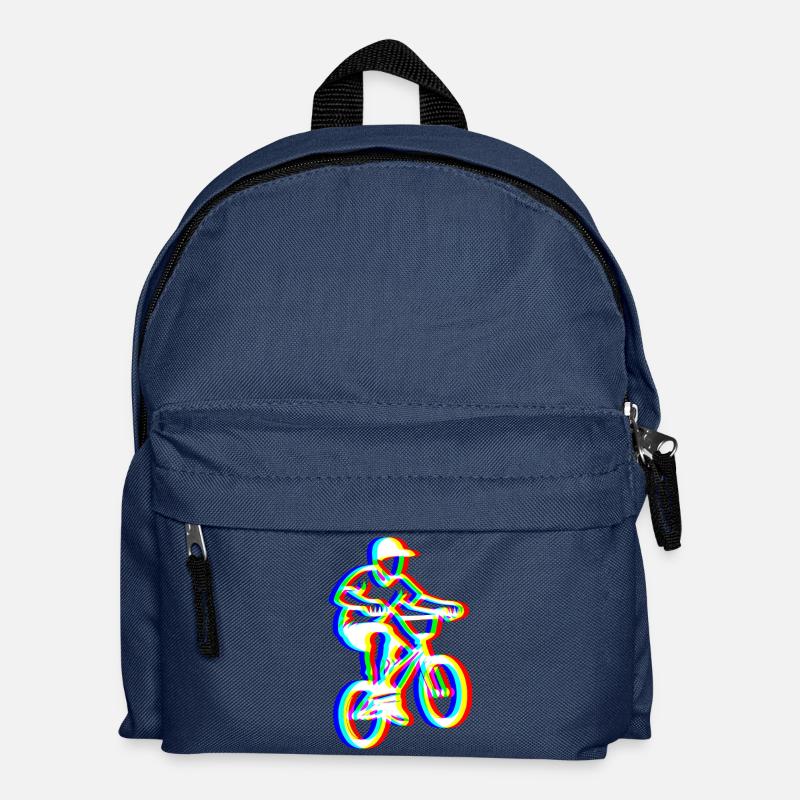 Glitch BMX – Extreme Fahrt - Kinder Rucksack - Navy