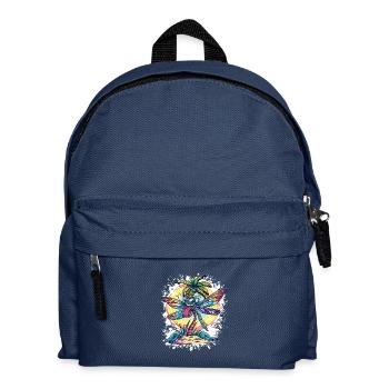 Dragonfly Summer Holiday - Kids' Backpack - navy - Front