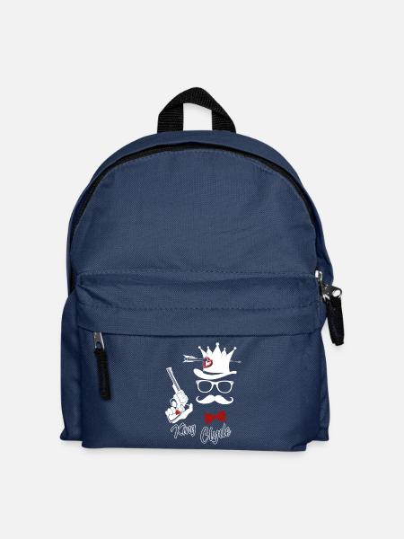verliebt - Kinder Rucksack - Navy