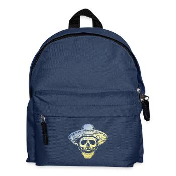 Mexican Skull - Kids' Backpack - navy - Front
