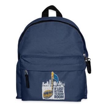 Pour les fans de la fanfare - Sac à dos Enfant - bleu marine - Devant