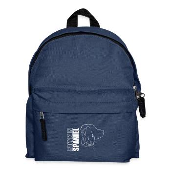Boykin Spaniel Profil Hunde Hund Wilsigns - Kinder Rucksack - Navy - Vorne