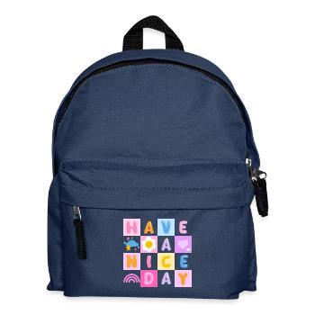 Beautiful day - Kids' Backpack - navy - Front