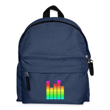 Electronic Music - Kids' Backpack - navy - Front