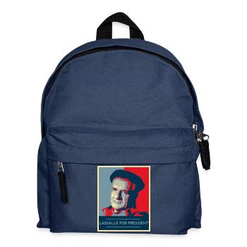 "Lassalle-Obama For President" - Sac à dos Enfant - bleu marine - Devant