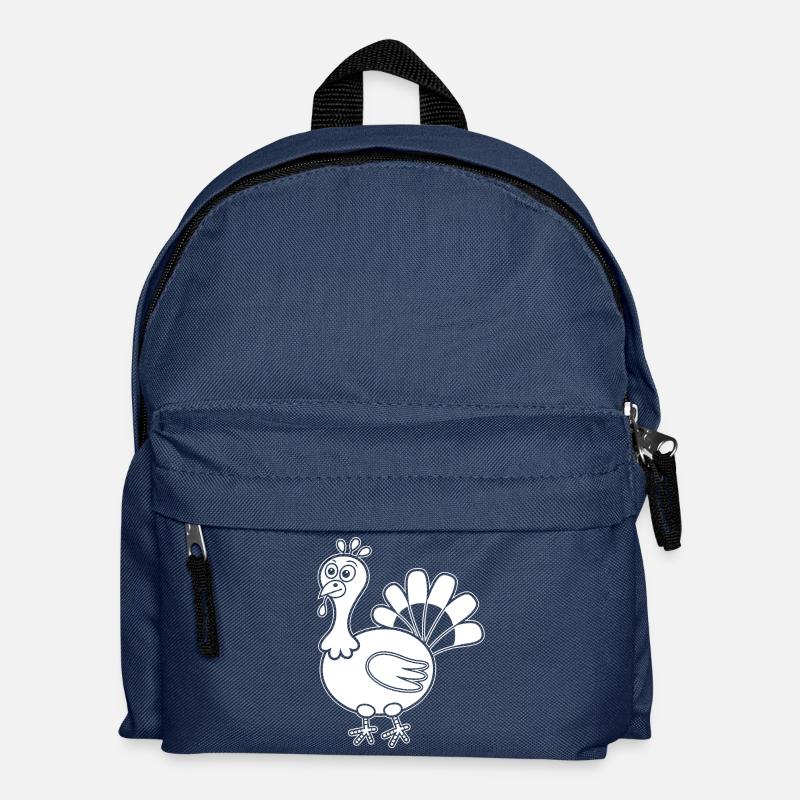 dinde - Sac à dos Enfant - bleu marine